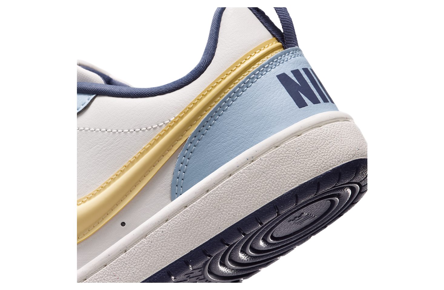 Nike Court Borough Low Recraft GS Sail / Soft Yellow