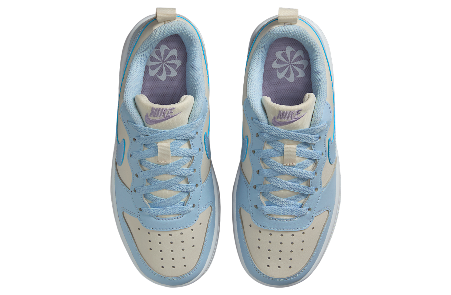 Nike Court Borough Low Recraft Gs Soft Pearl / Hydrangeas