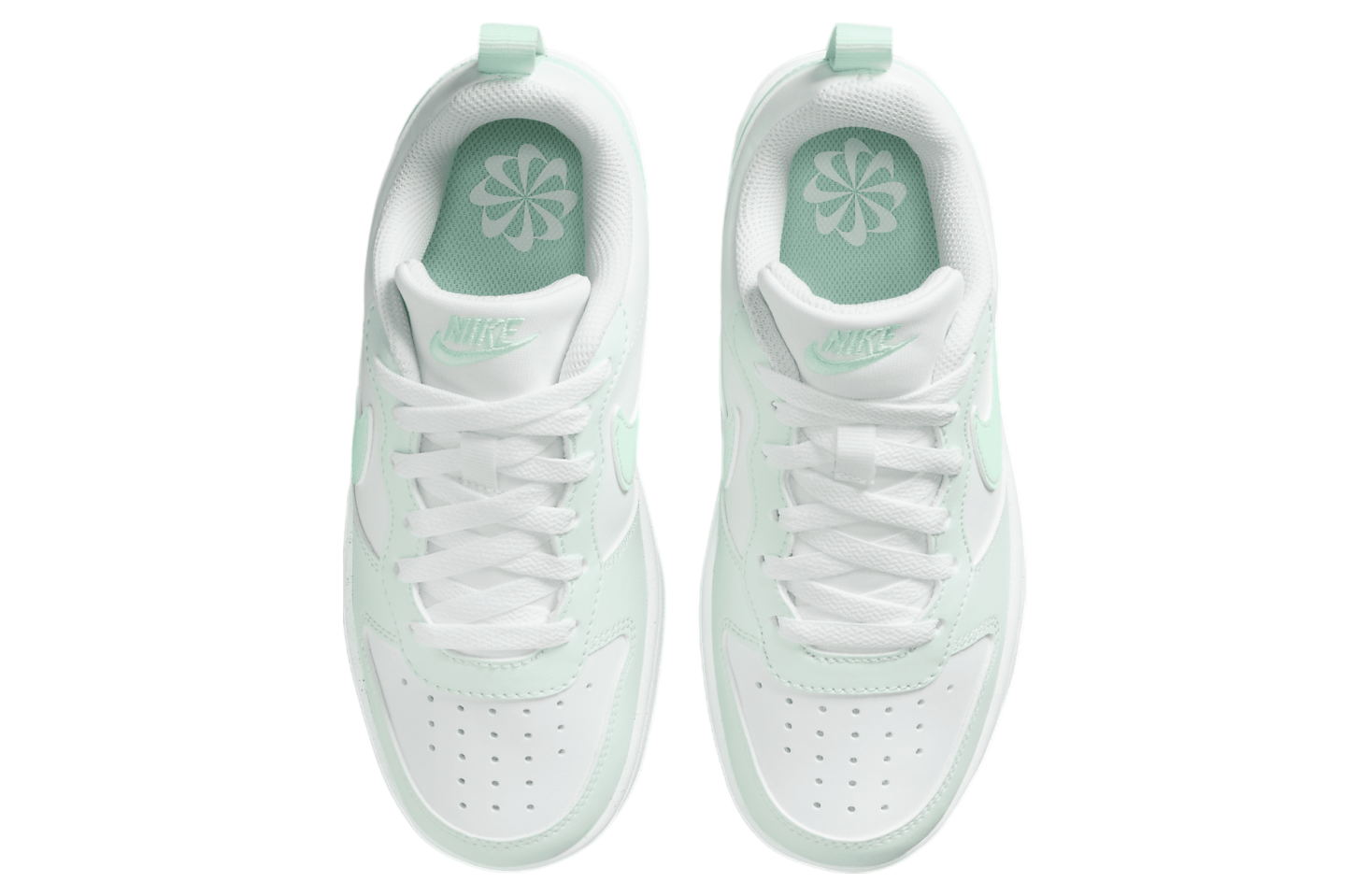 Nike Court Borough Low Recraft GS White / Barely Green