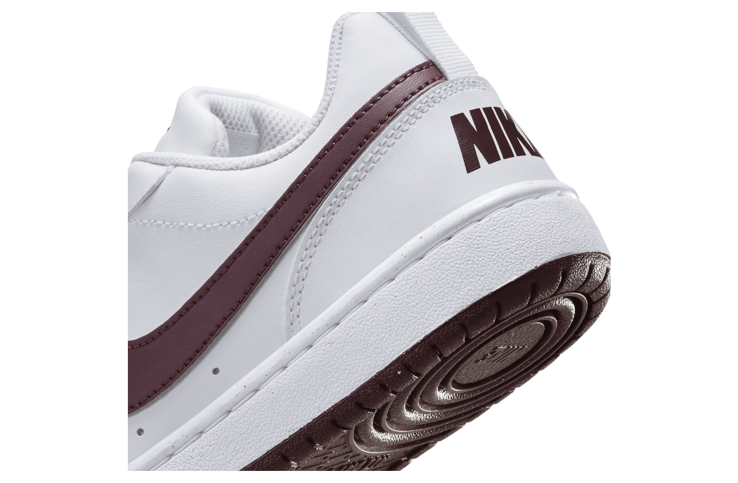 Nike Court Borough Low Recraft GS White / Burgundy Crush