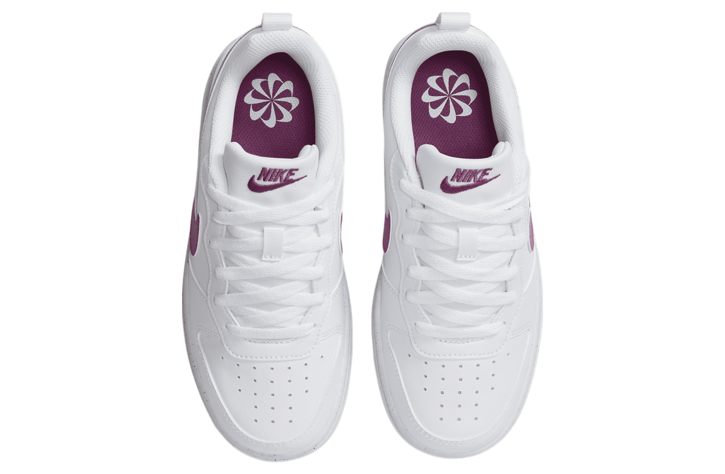 Nike Court Borough Low Recraft GS White / Hot Fuchsia