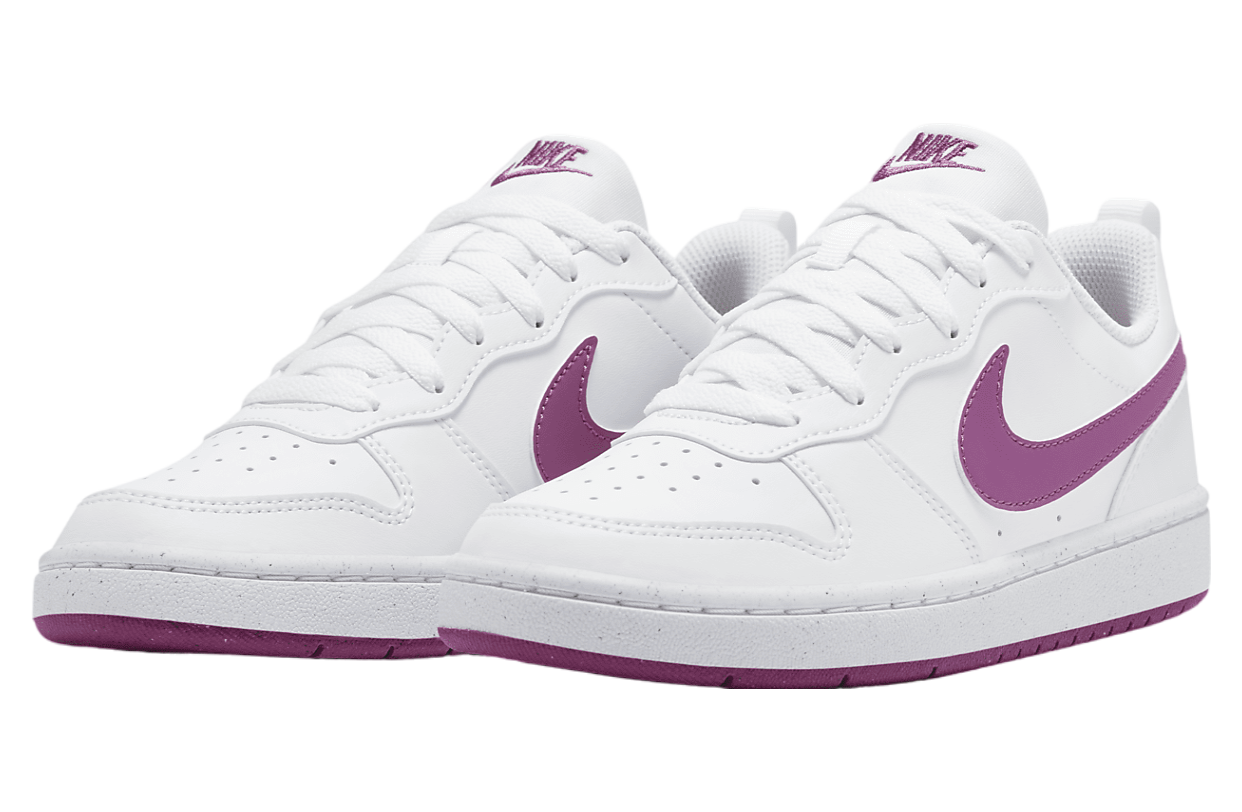 Nike Court Borough Low Recraft GS White / Hot Fuchsia