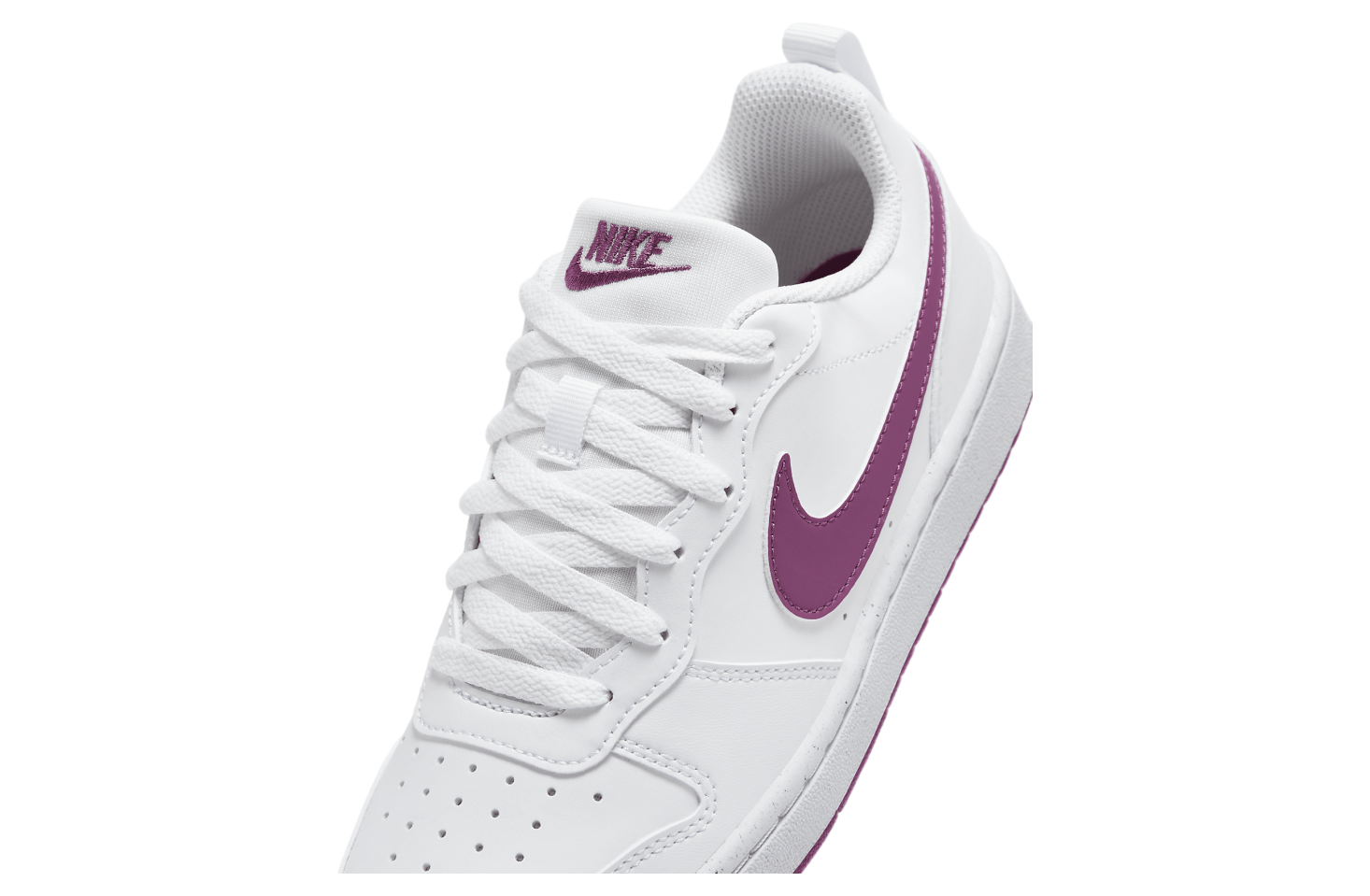 Nike Court Borough Low Recraft GS White / Hot Fuchsia