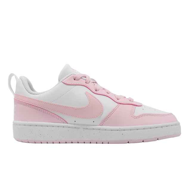 Nike Court Borough Low Recraft GS White / Pink Foam