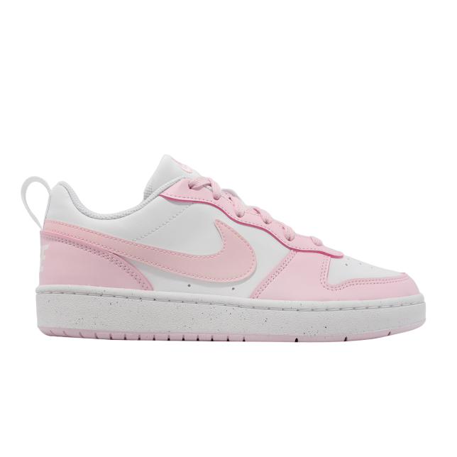 Nike Court Borough Low Recraft GS White / Pink Foam