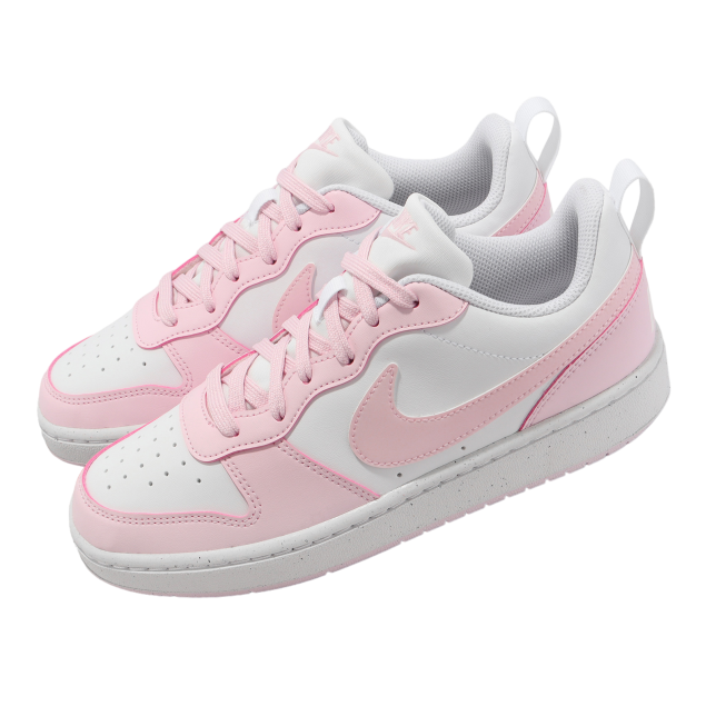 Nike Court Borough Low Recraft GS White / Pink Foam