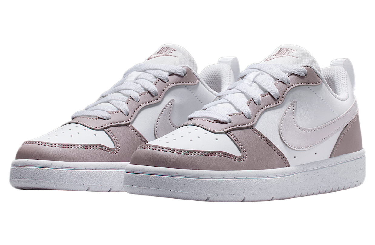 Nike Court Borough Low Recraft Gs White / Plum Fog