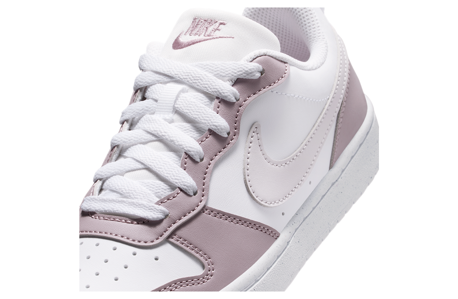 Nike Court Borough Low Recraft Gs White / Plum Fog