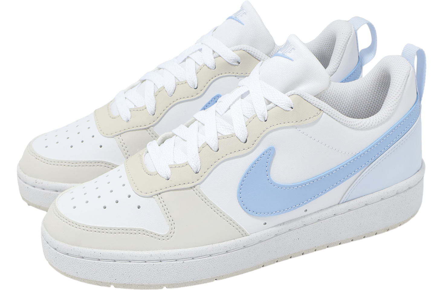 Nike Court Borough Low Recraft GS White / Psychic Blue