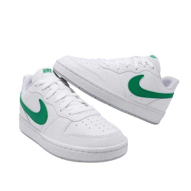 Nike Court Borough Low Recraft GS White / Stadium Green