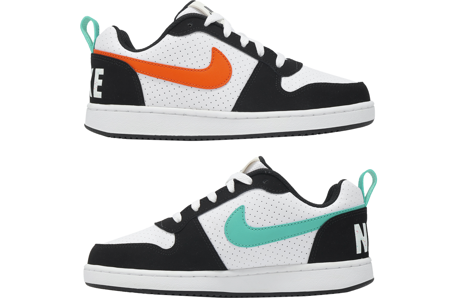 Nike Court Borough Low WMNS White / Safety Orange White