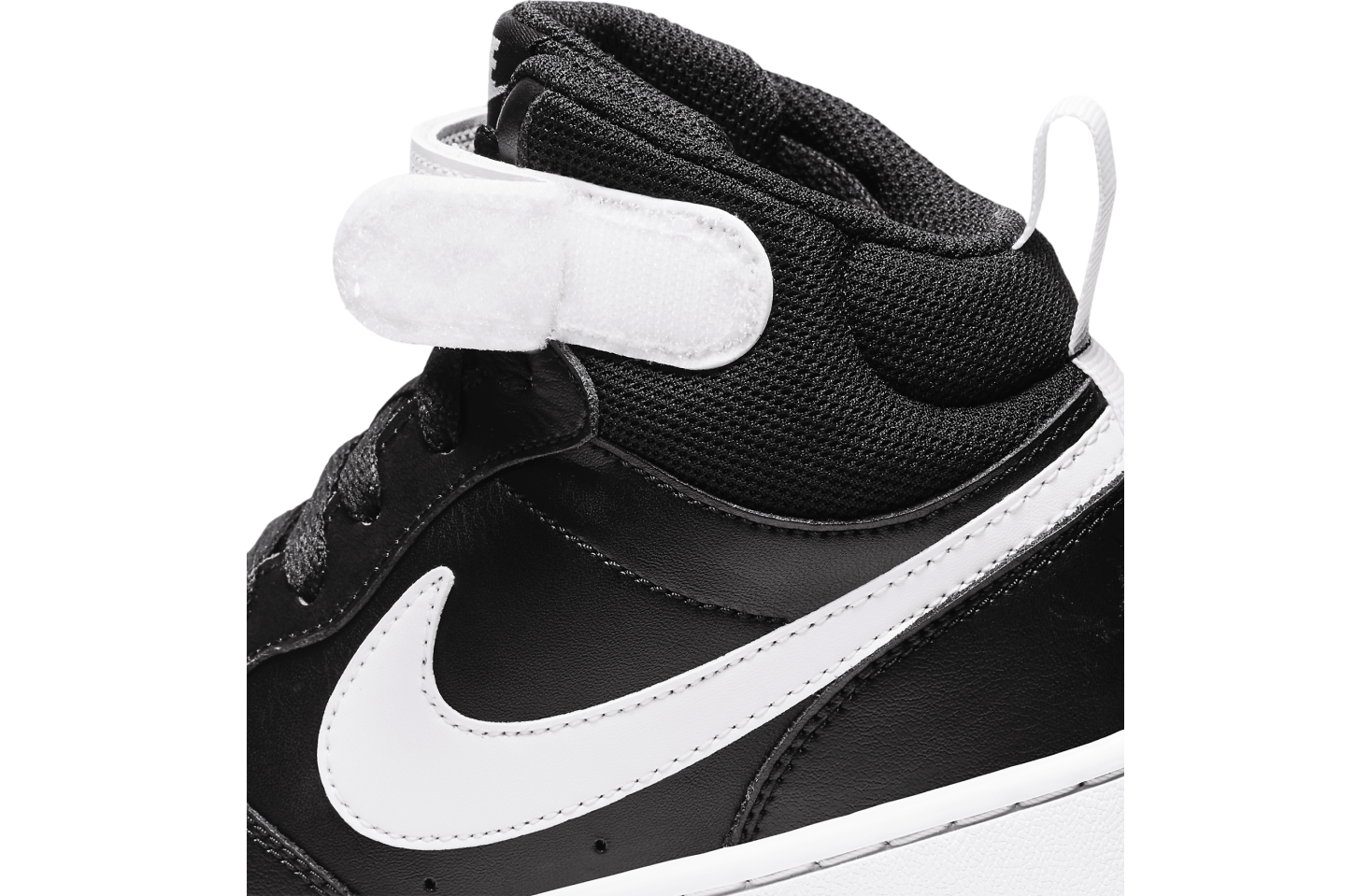 Nike Court Borough Mid 2 GS Black / White