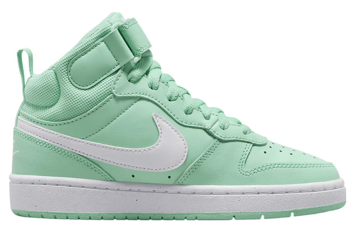 Nike Court Borough Mid 2 GS Emerald Rise / White