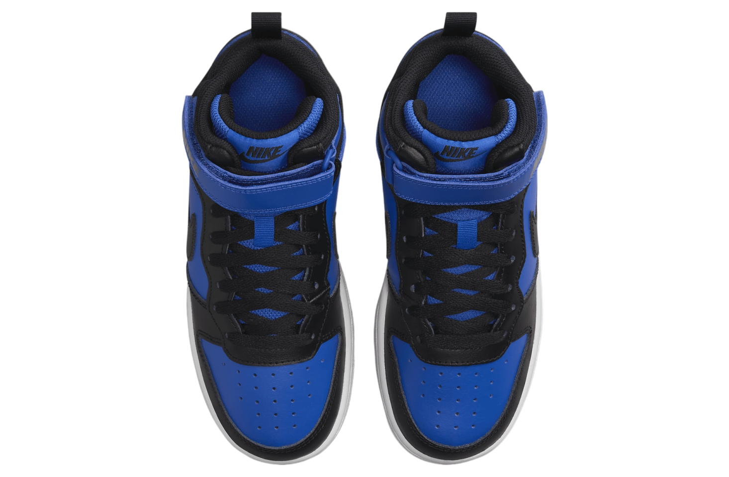 Nike Court Borough Mid 2 GS Game Royal / White