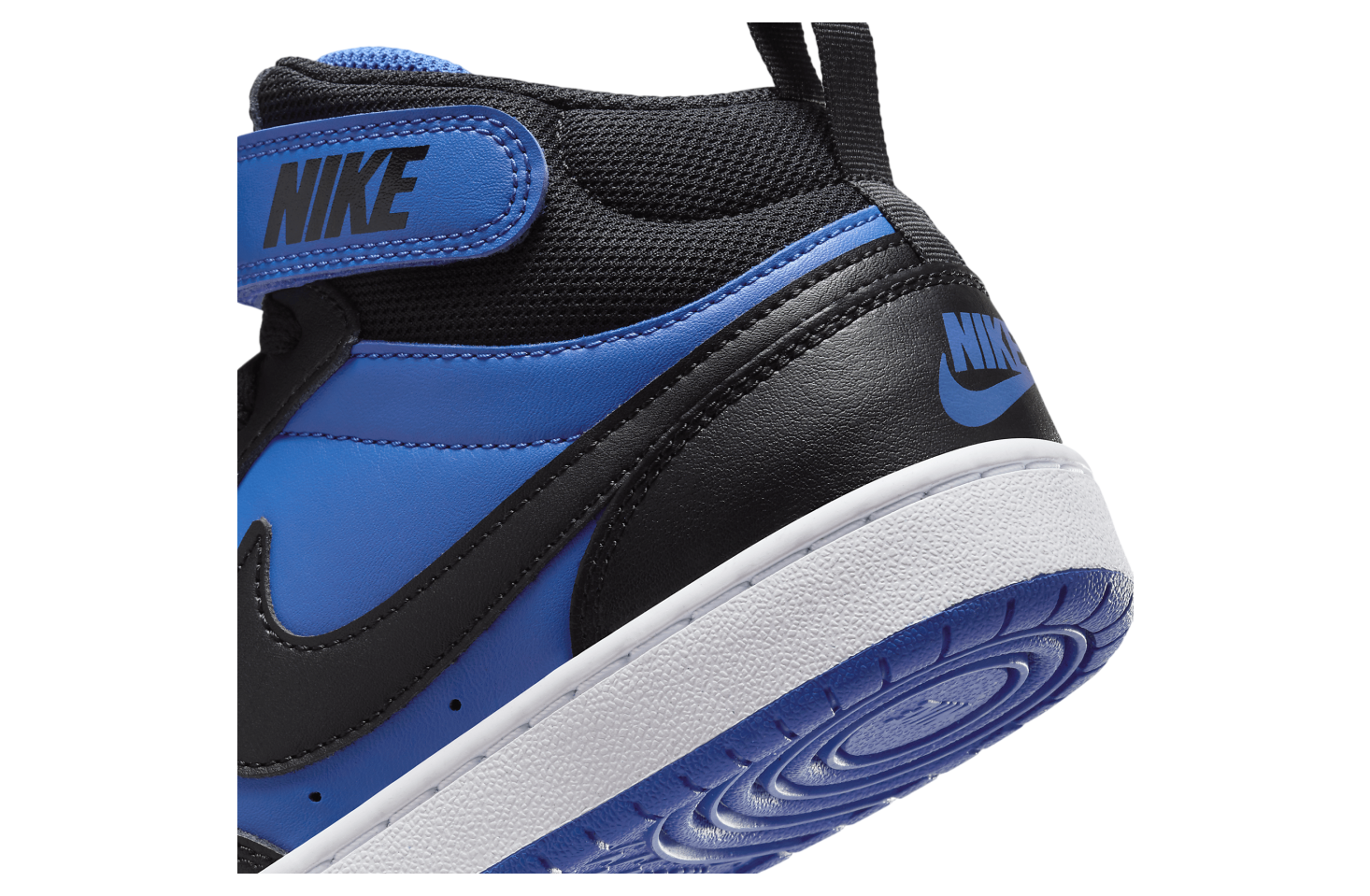 Nike Court Borough Mid 2 GS Game Royal / White