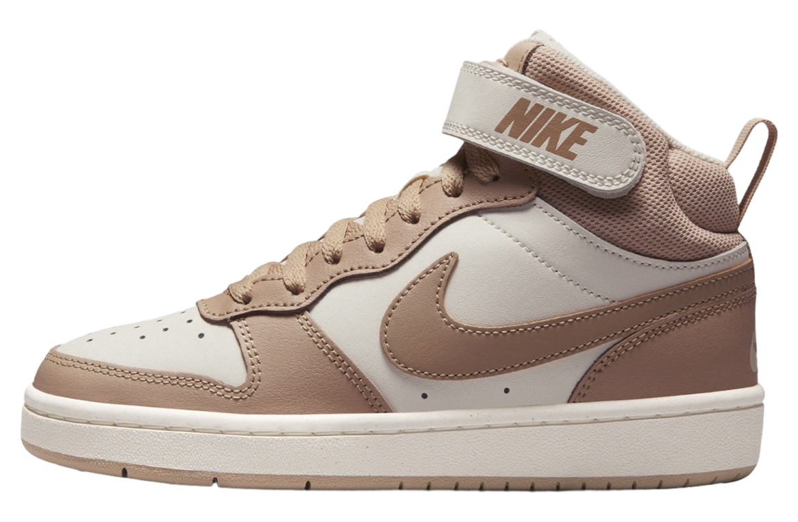 Nike Court Borough Mid 2 GS Pale Ivory / Hemp Sail