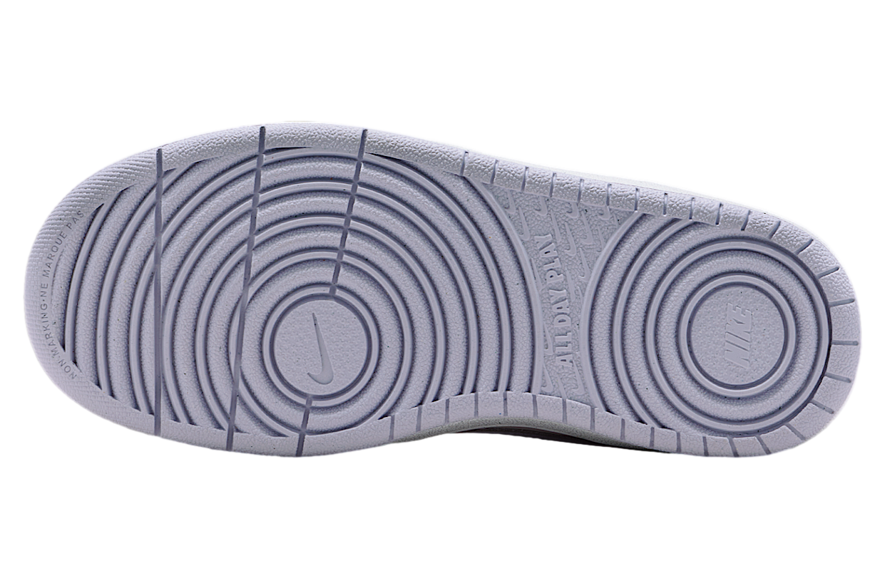 Nike Court Borough Mid 2 GS Platinum Tint / White