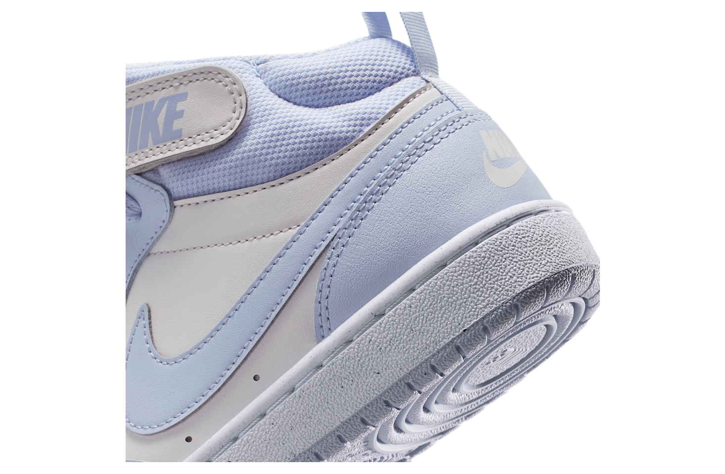 Nike Court Borough Mid 2 GS Platinum Tint / White