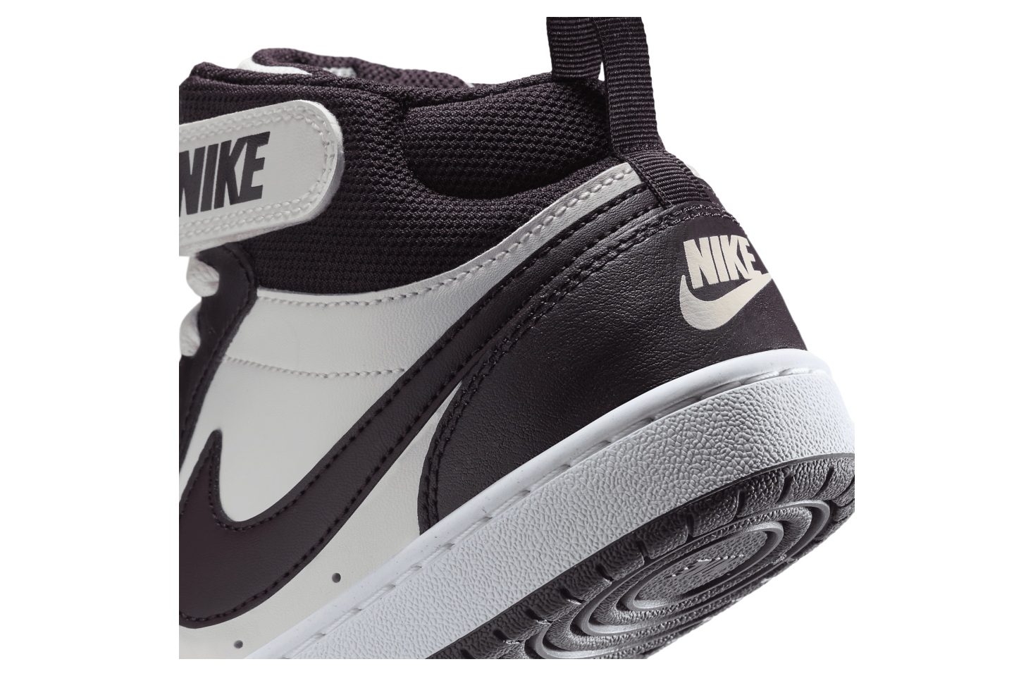 Nike Court Borough Mid 2 GS Sail / White / Burgundy Ash