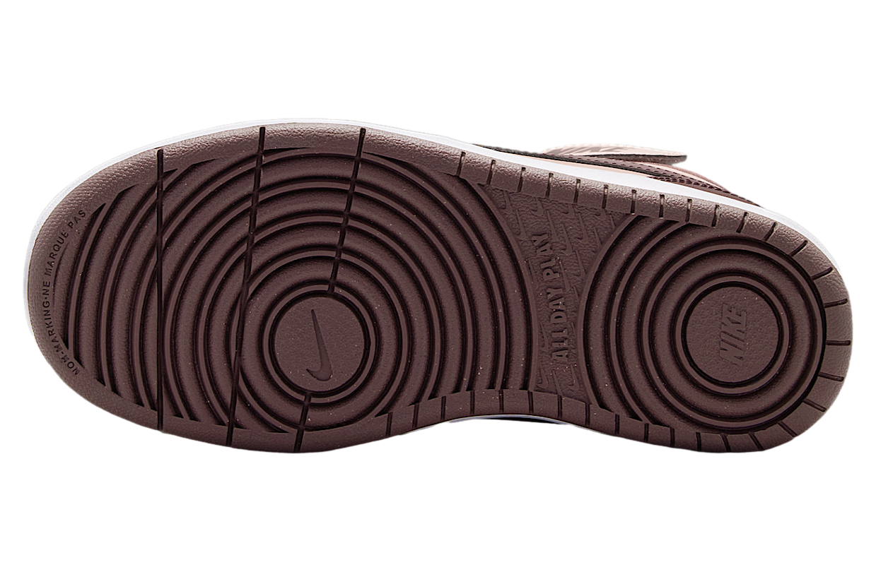 Nike Court Borough Mid 2 GS Silt Red / White