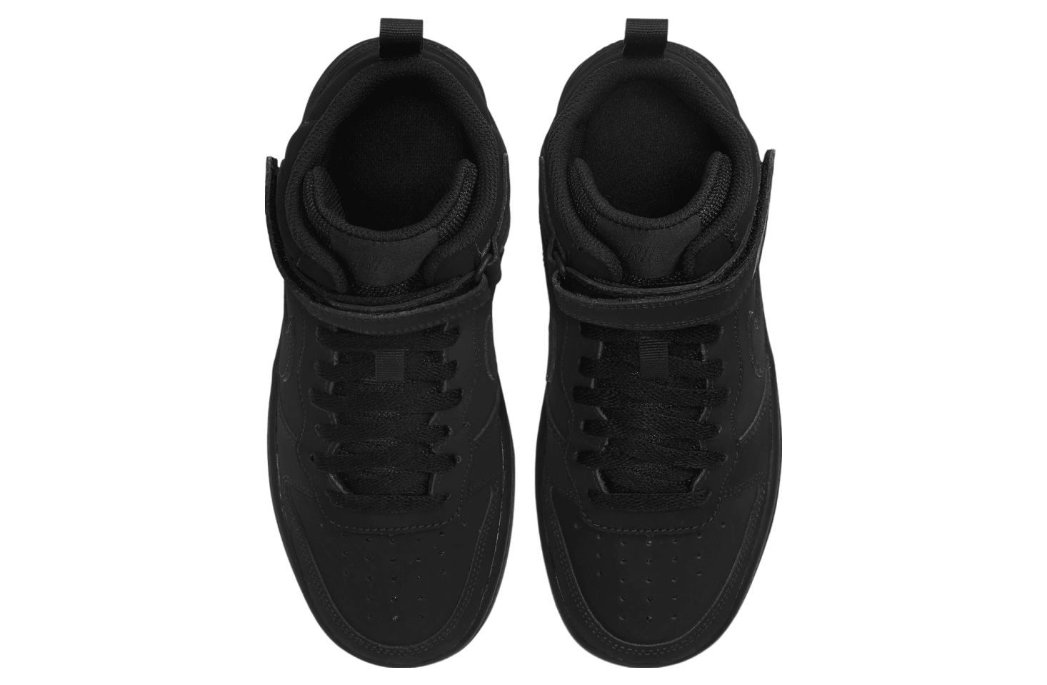 Nike Court Borough Mid 2 GS Triple Black