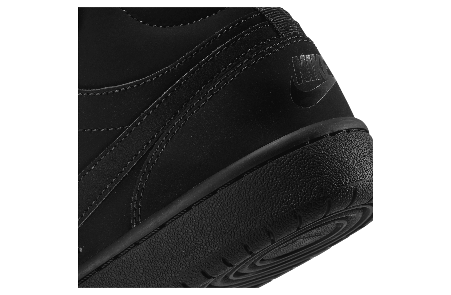 Nike Court Borough Mid 2 GS Triple Black