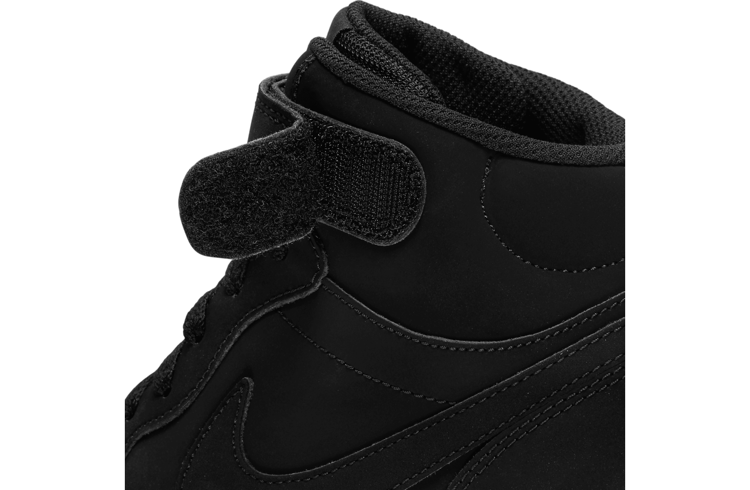 Nike Court Borough Mid 2 GS Triple Black