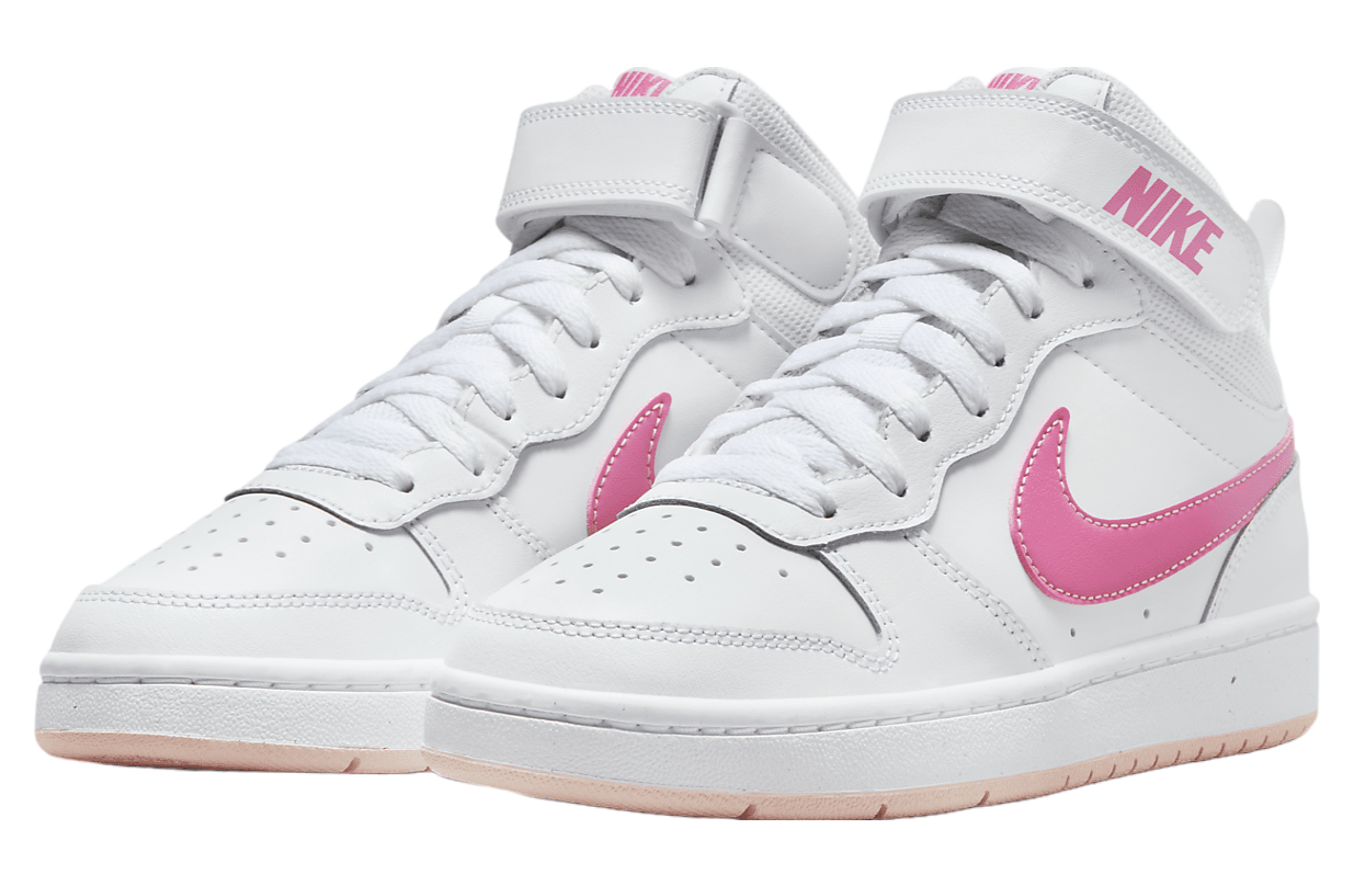 Nike Court Borough Mid 2 GS White / Arctic Orange