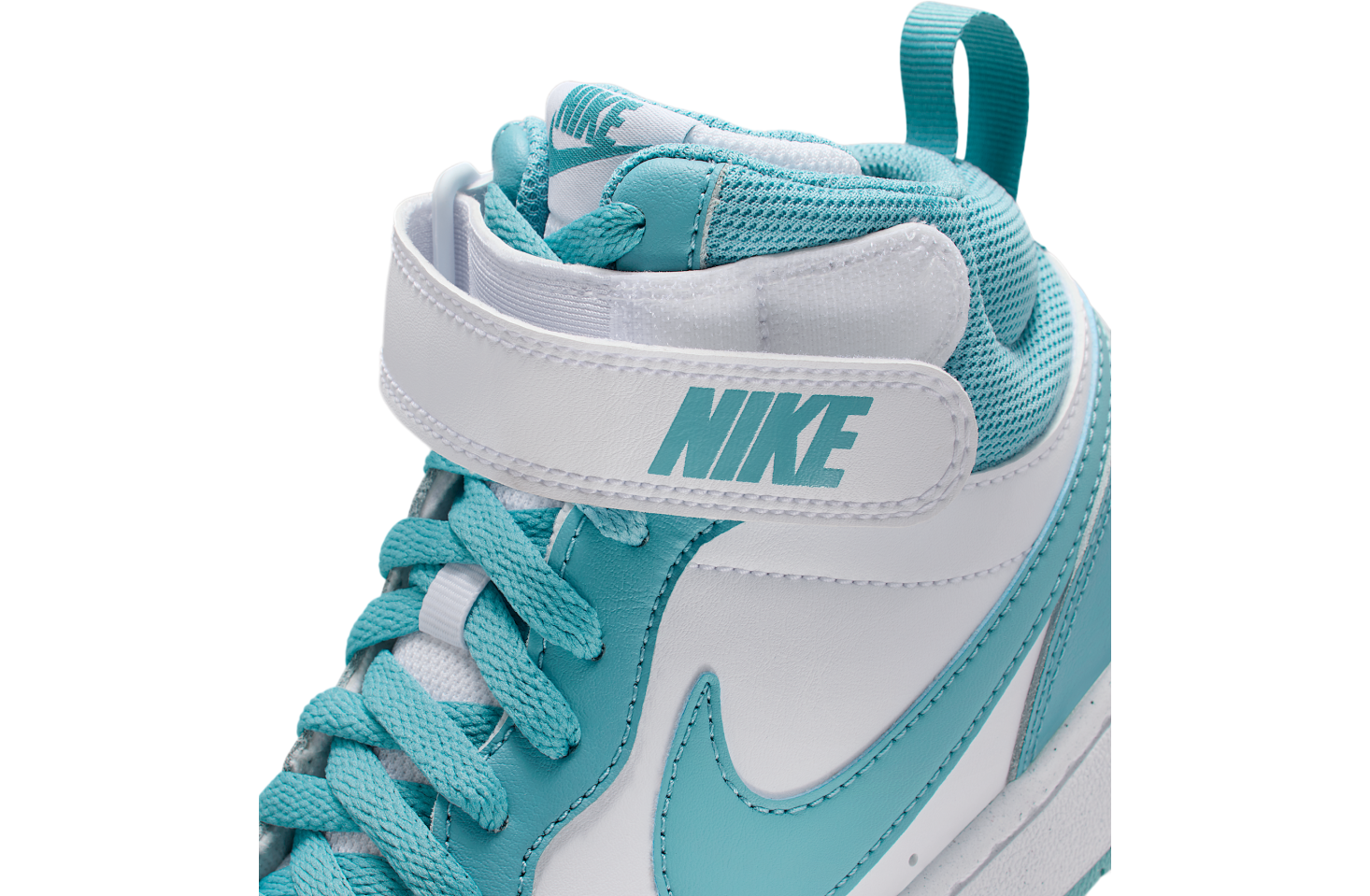 Nike Court Borough Mid 2 GS White / Denim Turquoise
