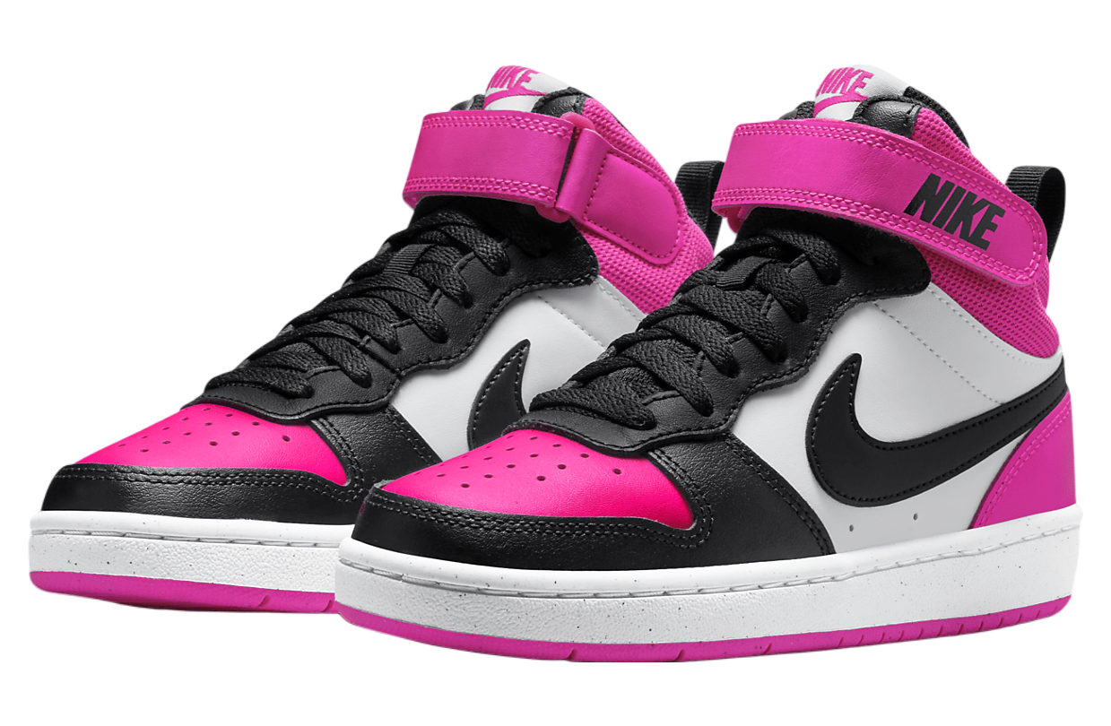 Nike Court Borough Mid 2 GS White / Fierce Pink