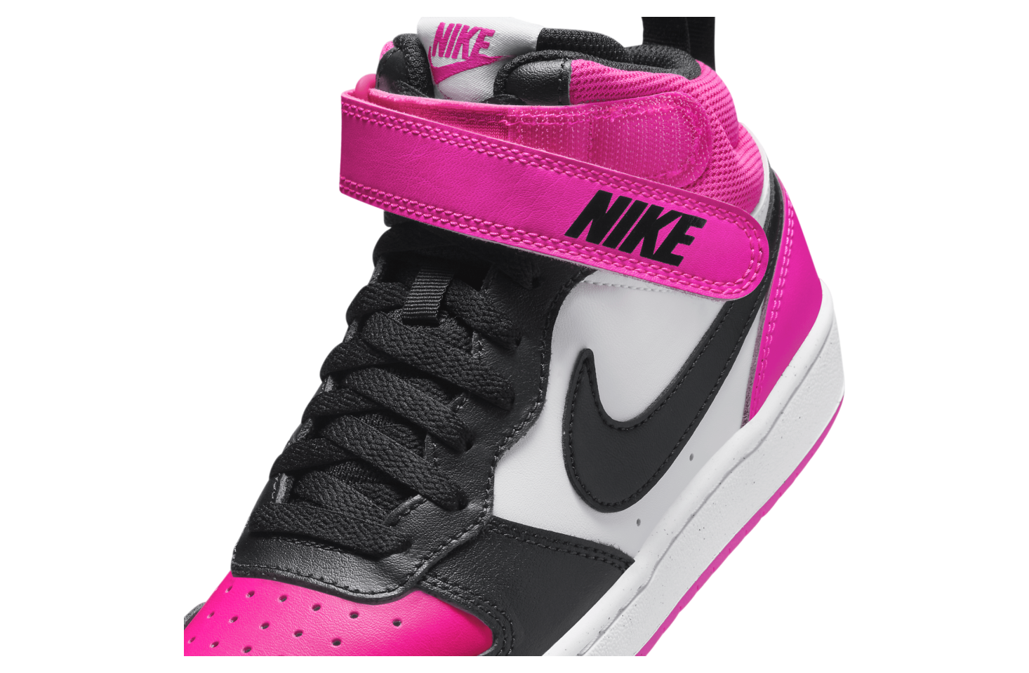 Nike Court Borough Mid 2 GS White / Fierce Pink