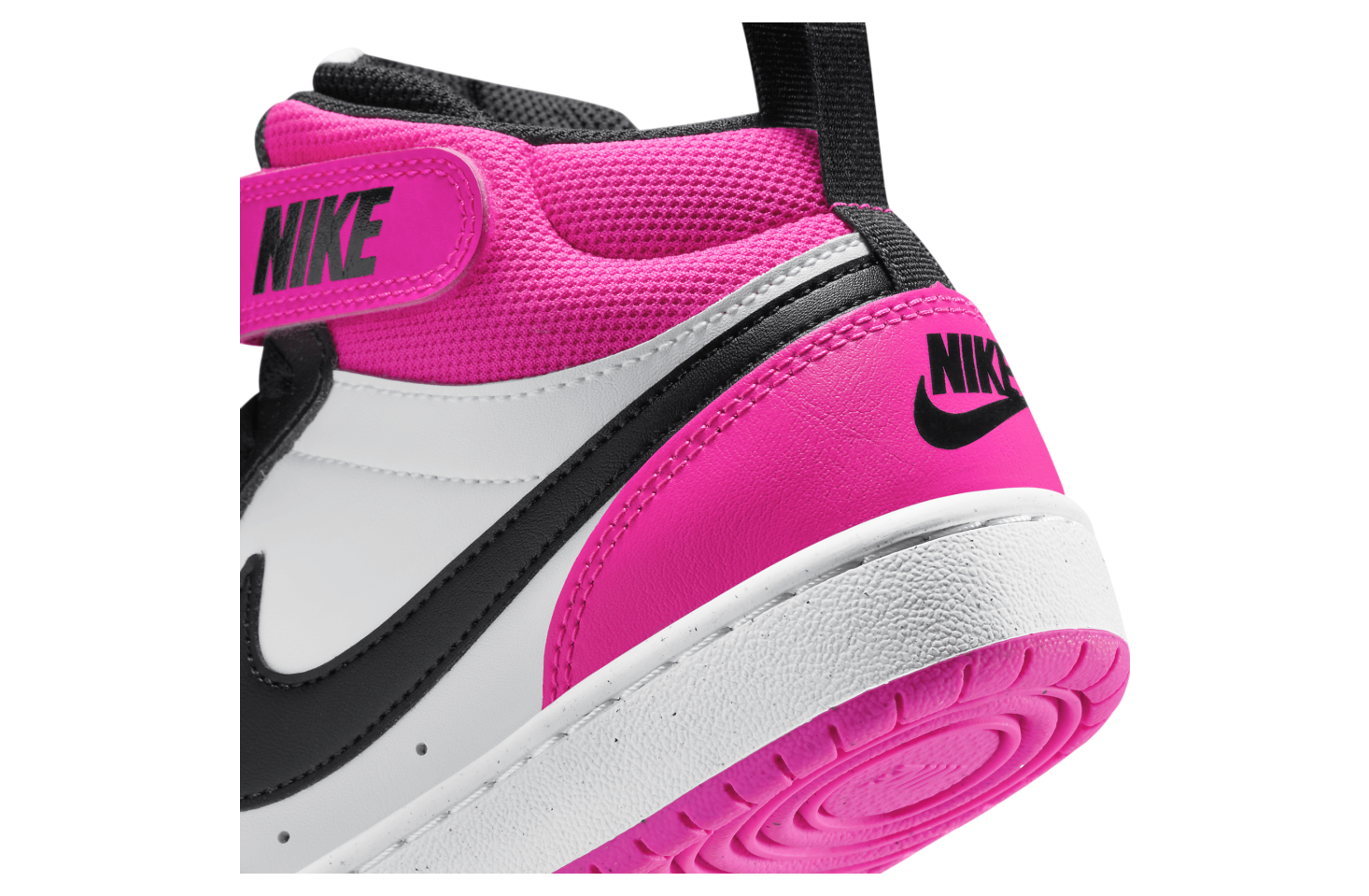 Nike Court Borough Mid 2 GS White / Fierce Pink