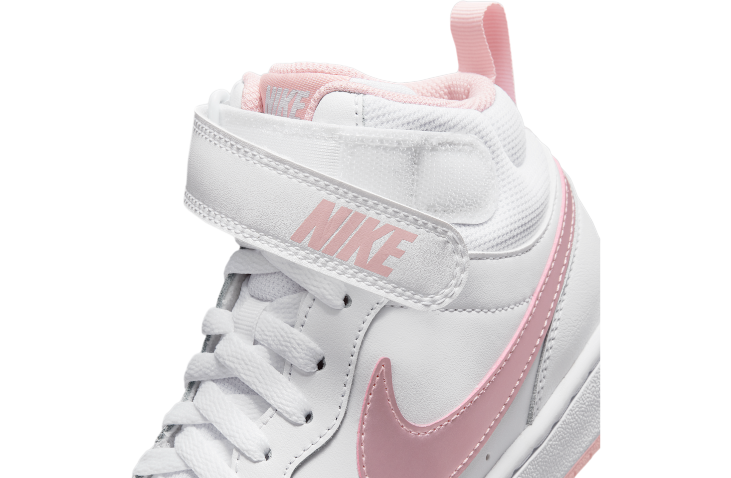 Nike Court Borough Mid 2 GS White / Pink Glaze