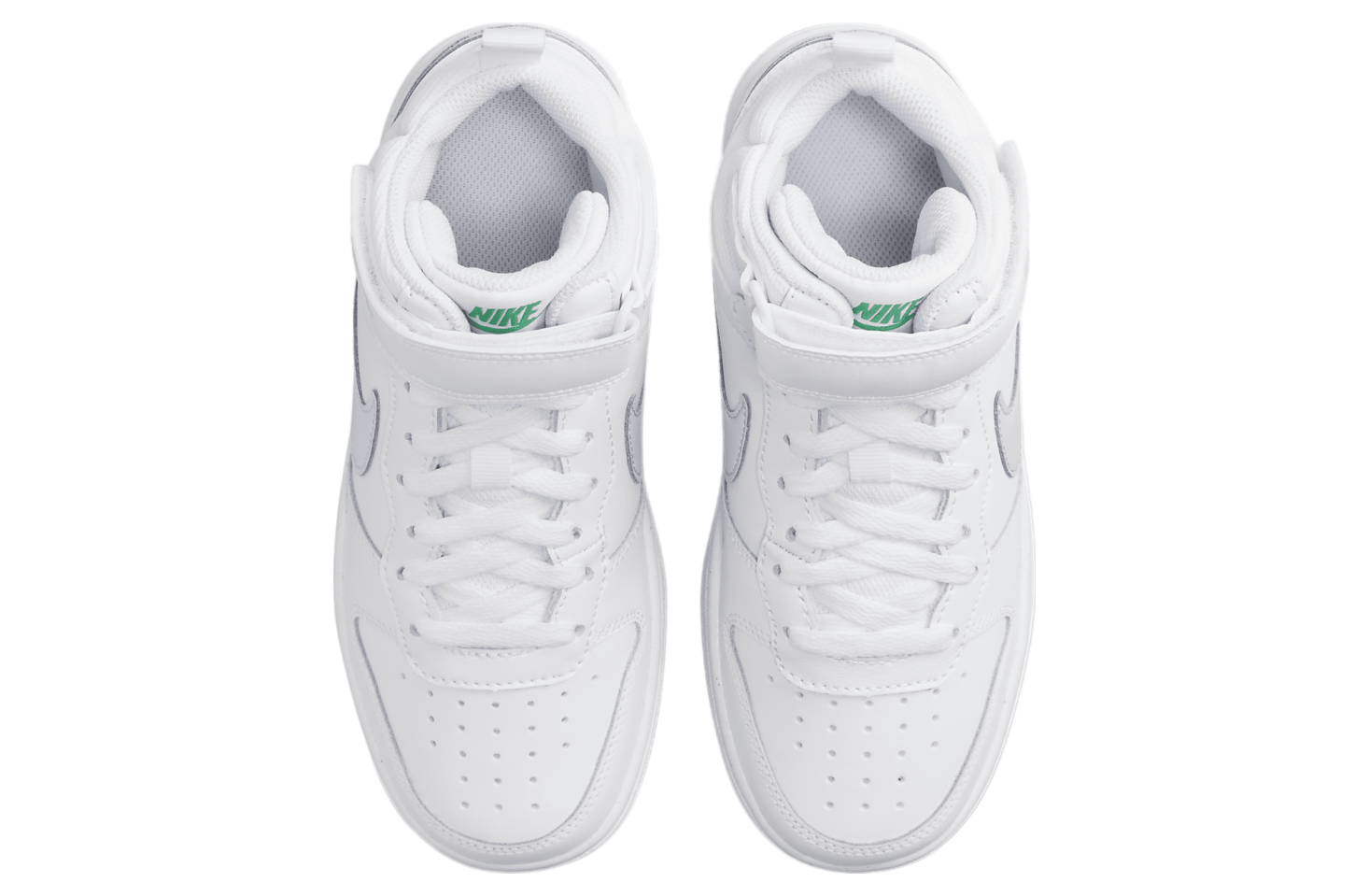 Nike Court Borough Mid 2 GS White / Stadium Green