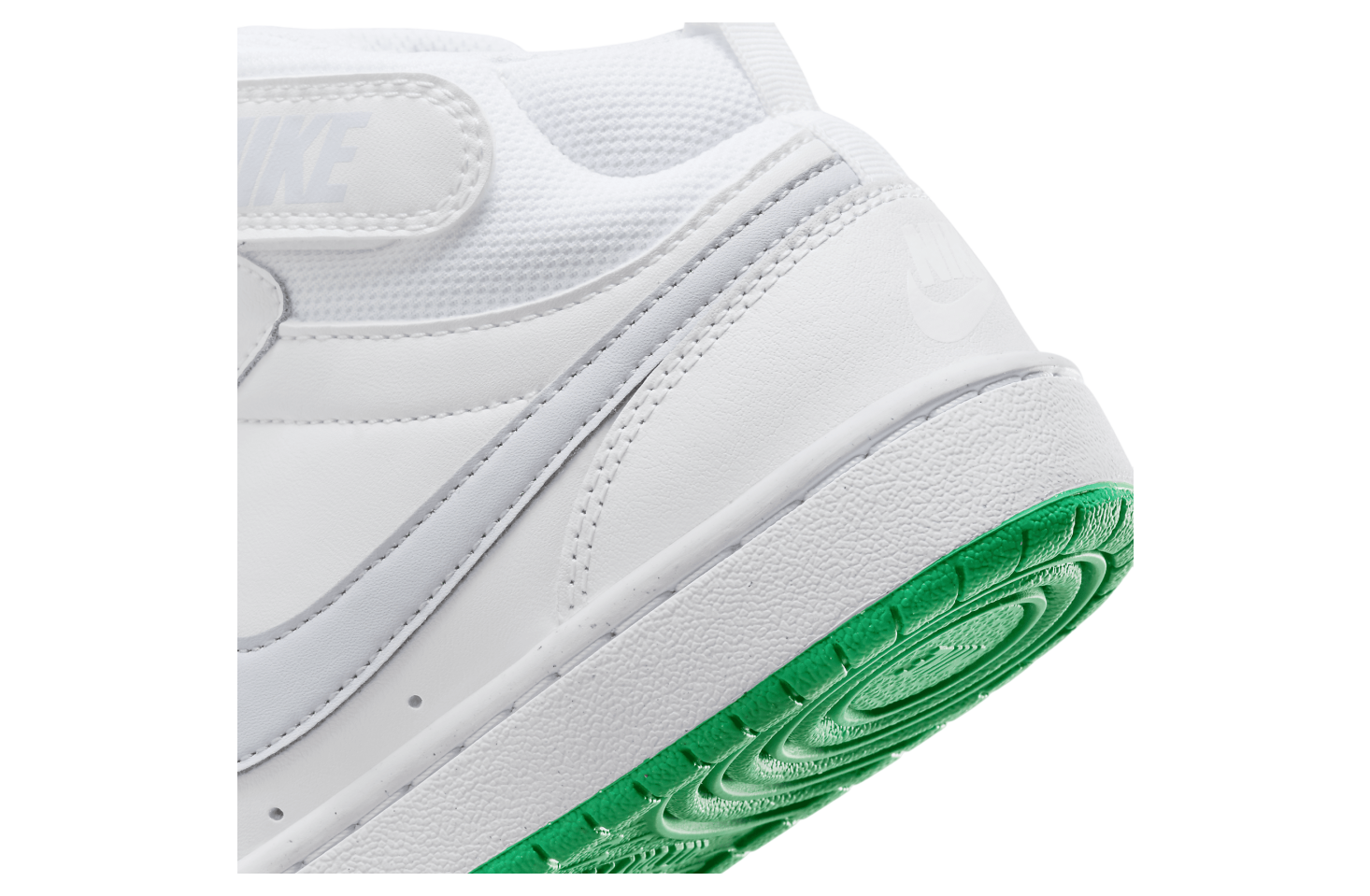 Nike Court Borough Mid 2 GS White / Stadium Green