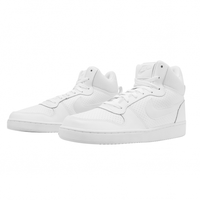 Nike Court Borough Mid Triple White