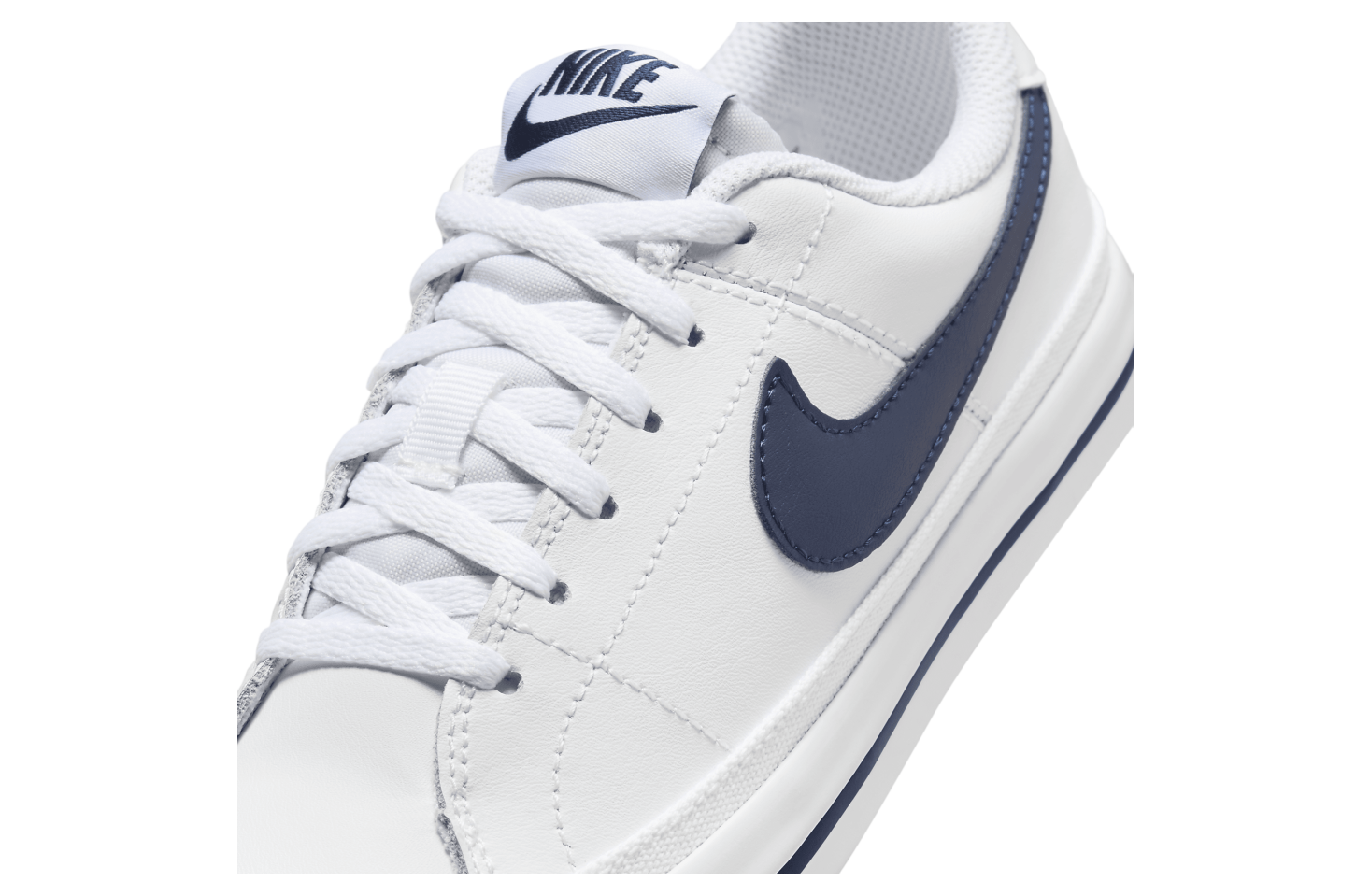 Nike Court Legacy GS White / Midnight Navy