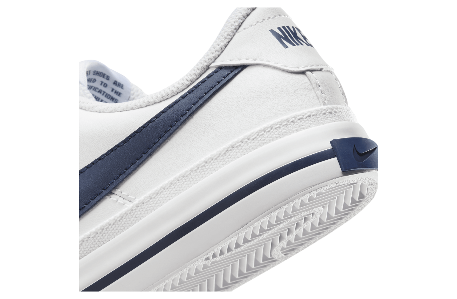 Nike Court Legacy GS White / Midnight Navy