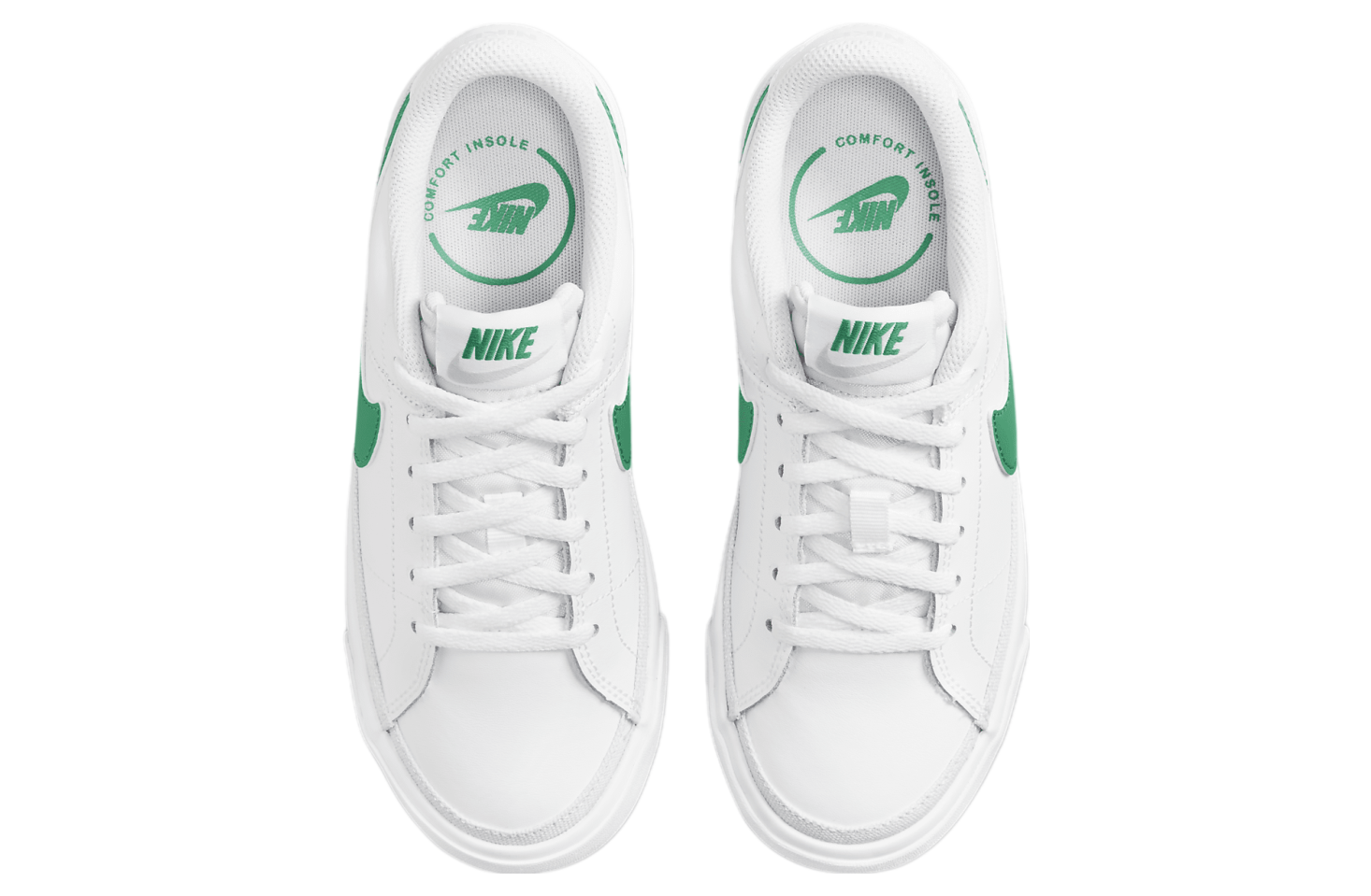 Nike Court Legacy GS White / Stadium Green