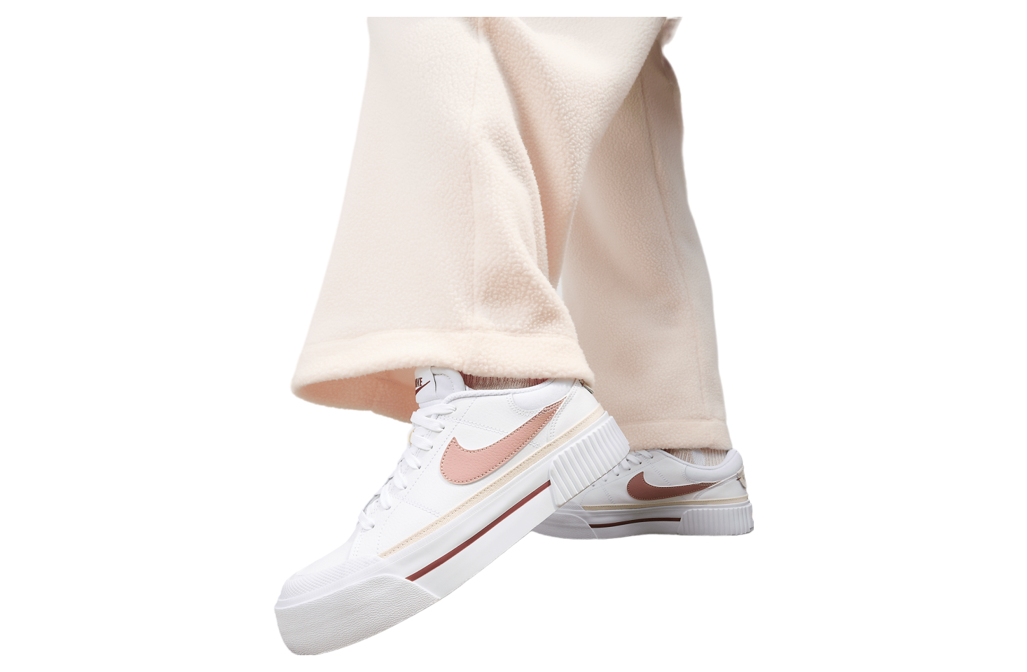 Nike Court Legacy Lift WMNS White / Guava Ice