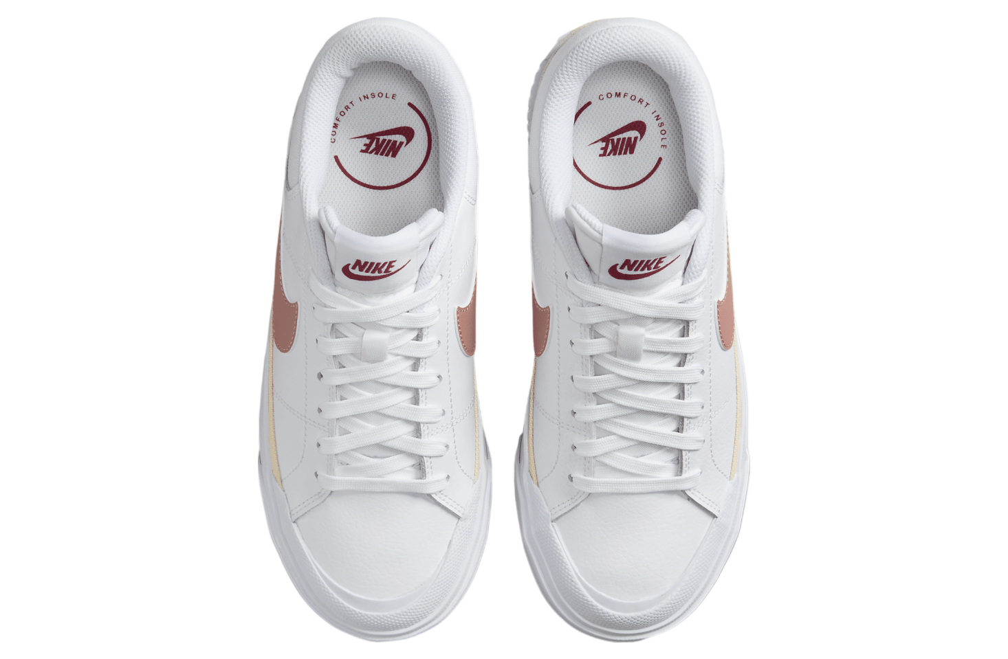 Nike Court Legacy Lift WMNS White / Guava Ice