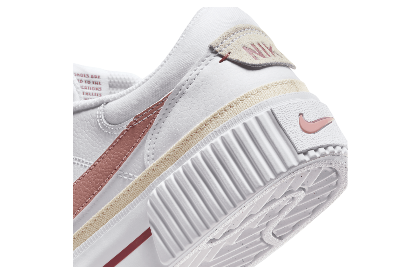 Nike Court Legacy Lift WMNS White / Guava Ice