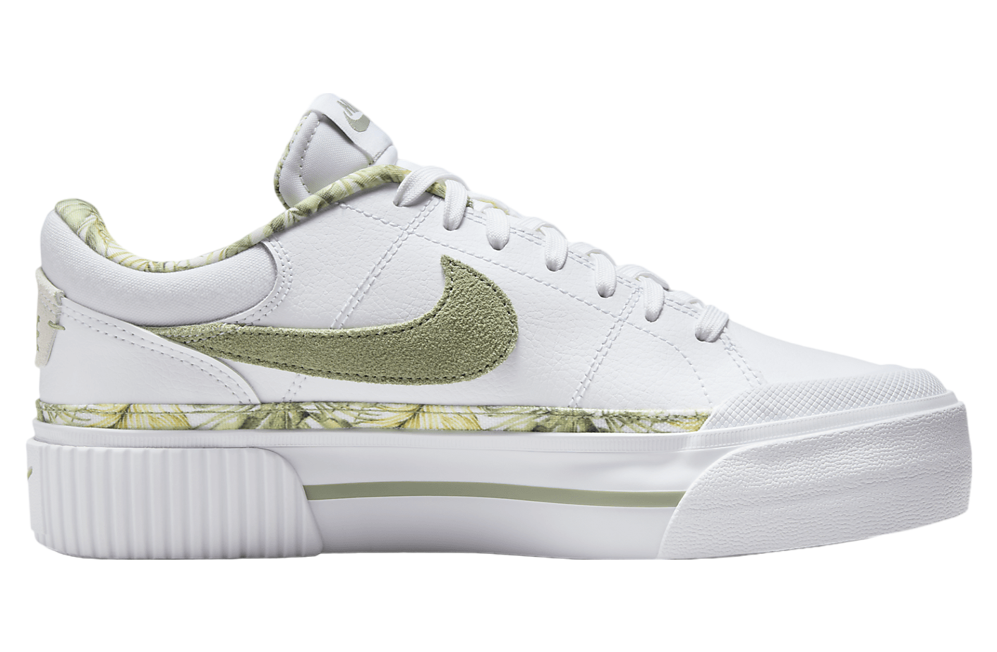 Nike Court Legacy Lift WMNS White / Oil Green