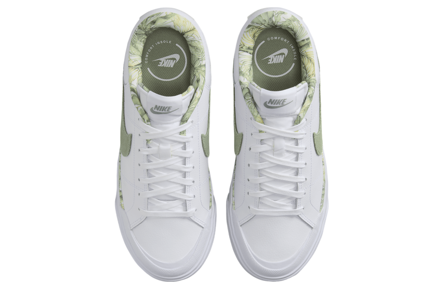 Nike Court Legacy Lift WMNS White / Oil Green