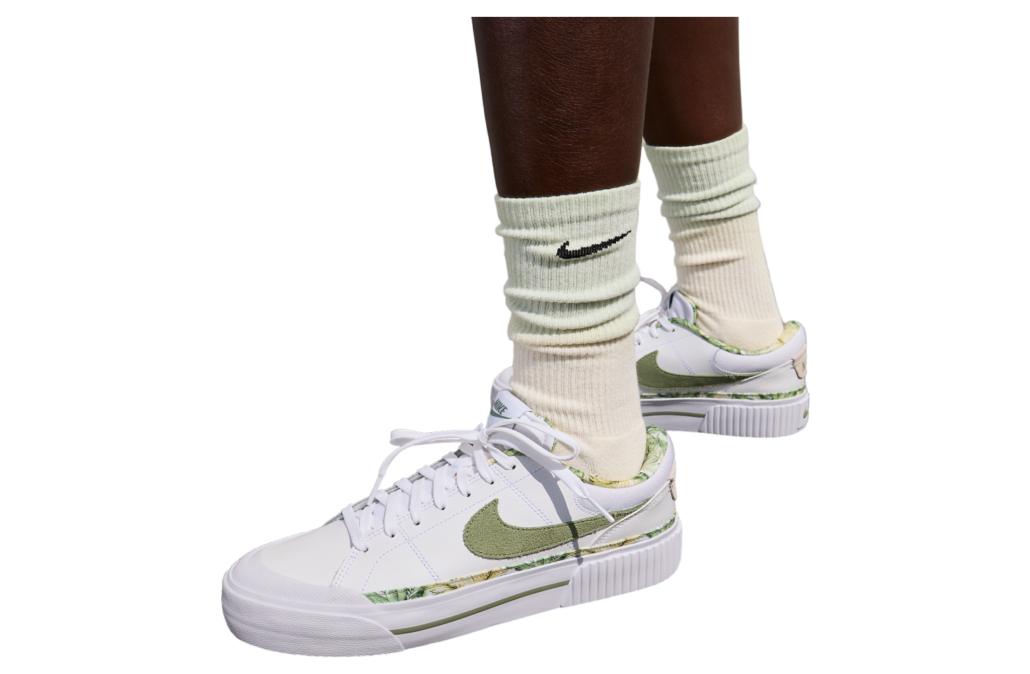 Nike Court Legacy Lift WMNS White / Oil Green