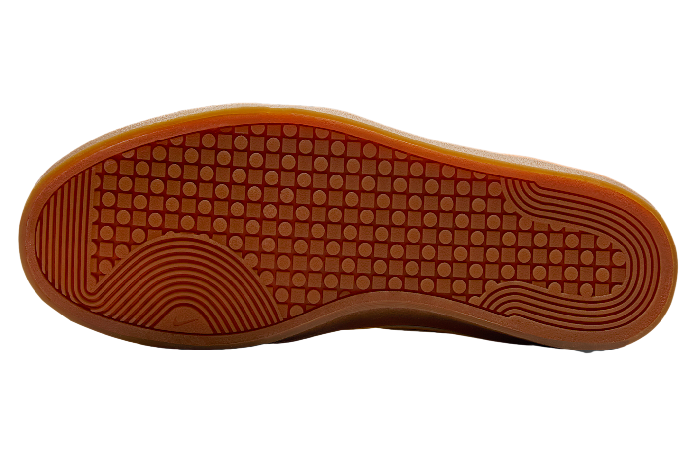 Nike Court Shot White / Gum Medium Brown / Campfire Orange