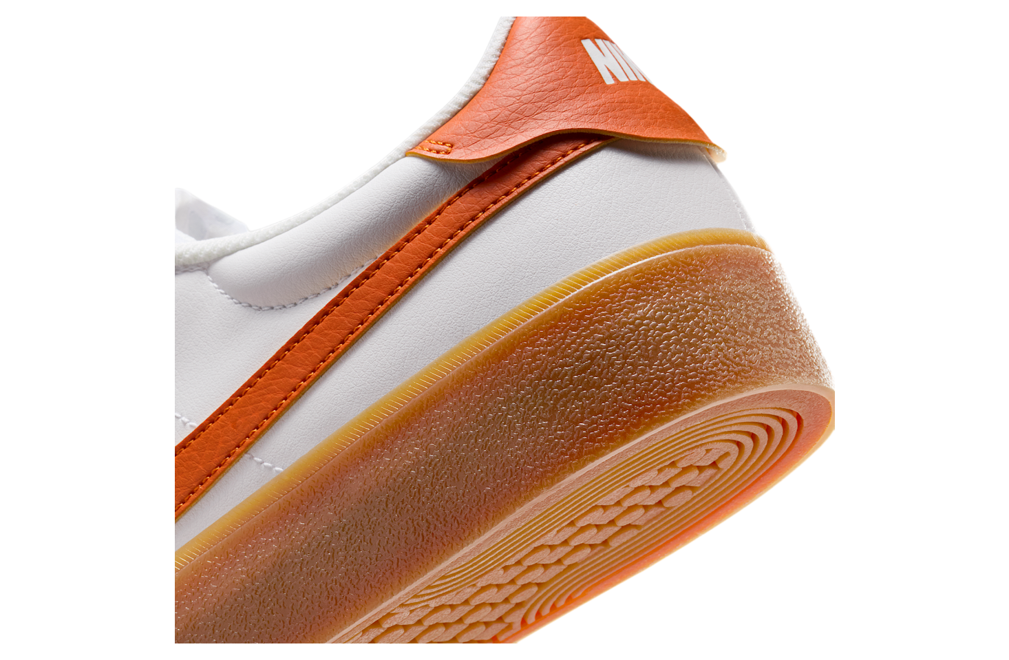 Nike Court Shot White / Gum Medium Brown / Campfire Orange