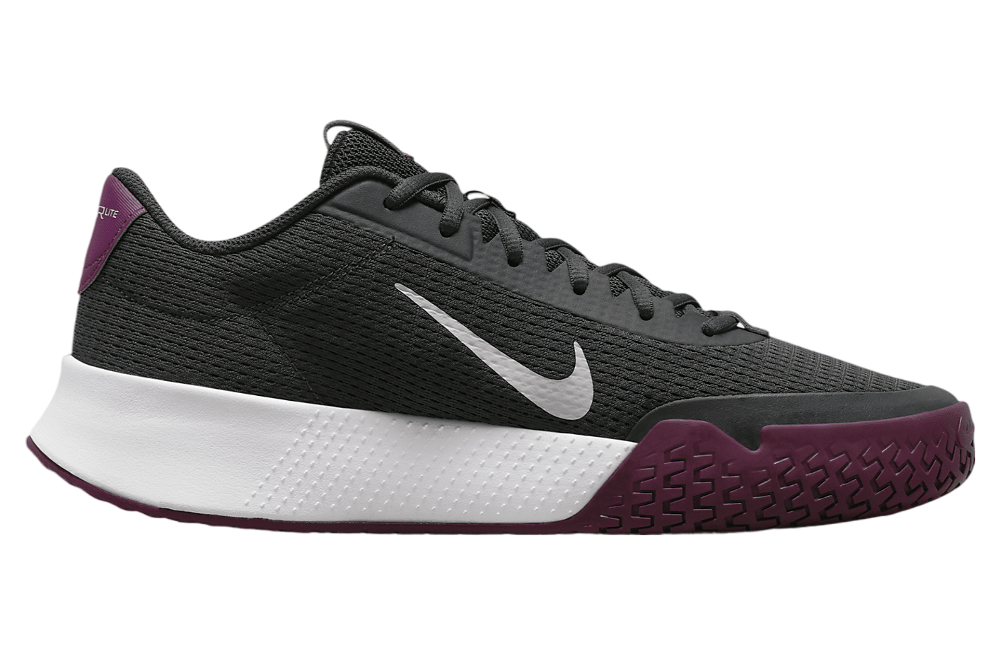 Nike Court Vapor Lite 2 Dark Smoke Grey / Sangria