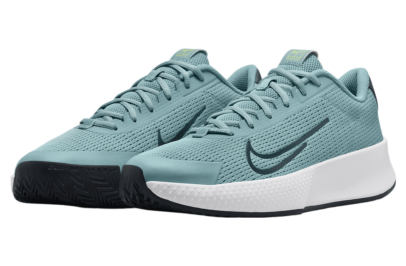 Nike Court Vapor Lite 2 Denim Turquoise / Volt (Clay Court)