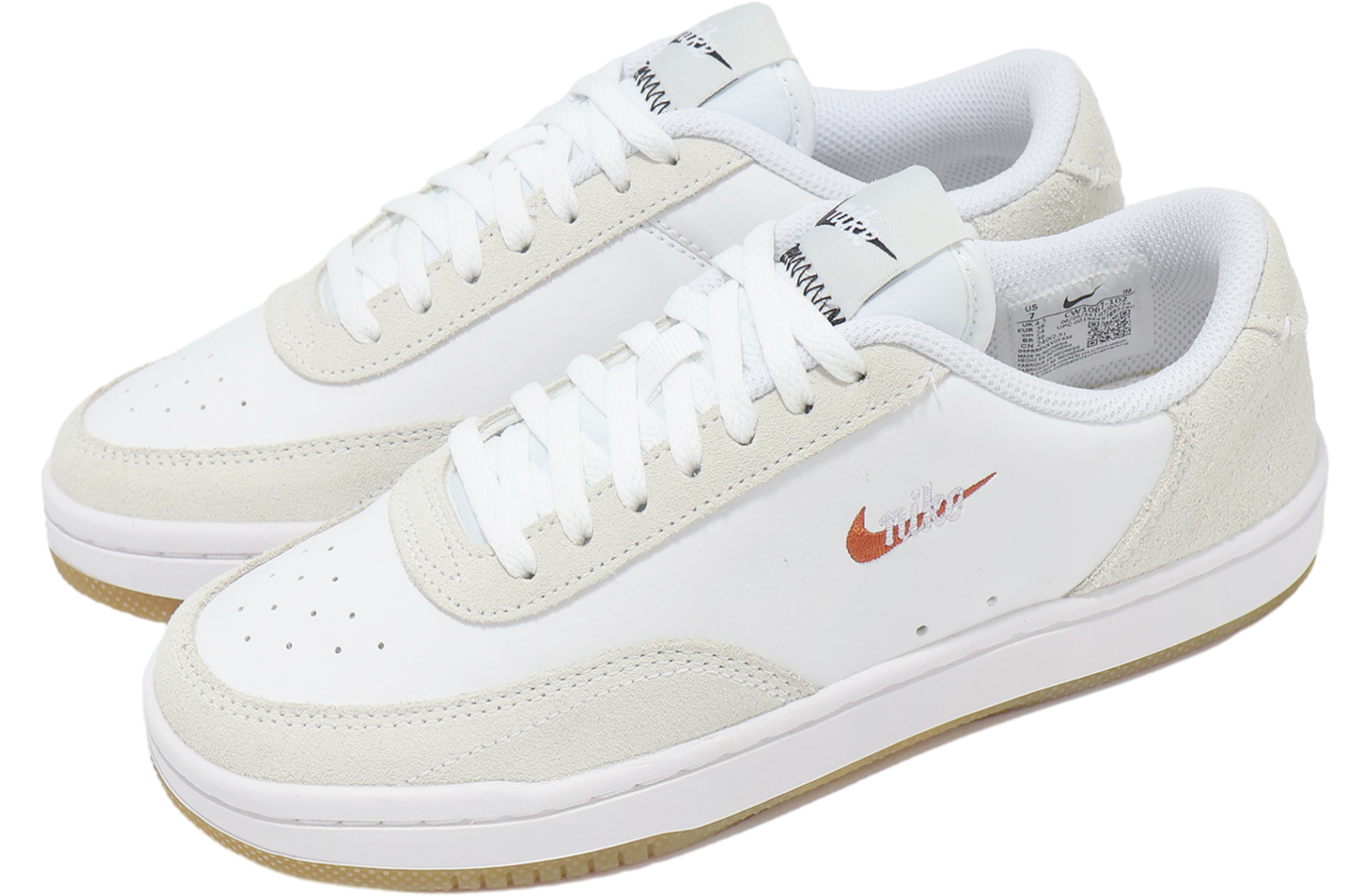 nike court vintage nude